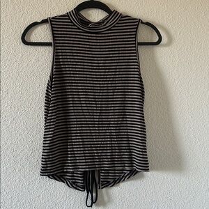 JC Fits Inc. Dressy Date Casual Party Y2K Striped Street Top Women’s Fits Med